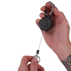 Badge Holders: Material: Vinyl; Horizontal/Vertical Holder: Vertical