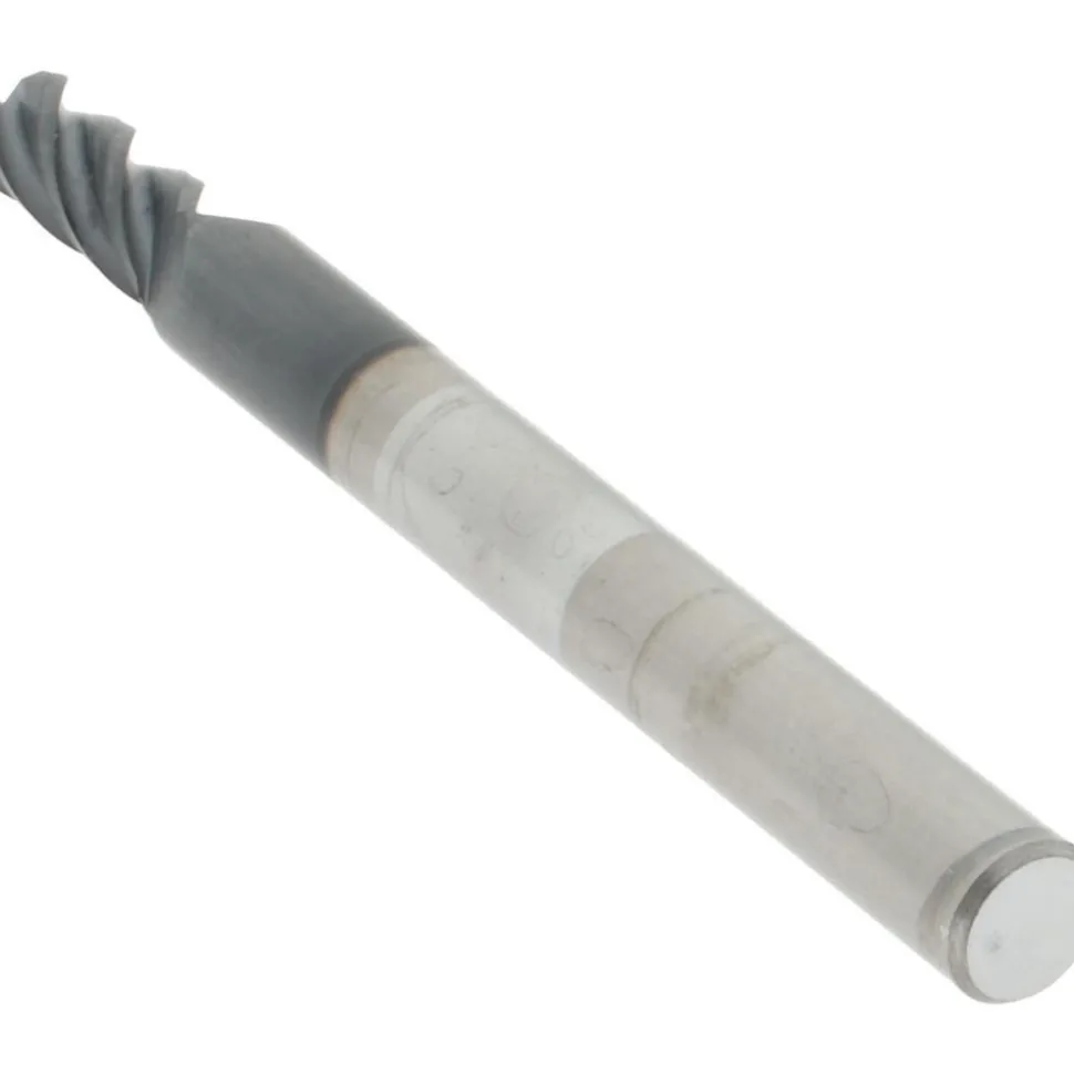 Ball End Mill: 5/32" Dia, 3/8" LOC, 4 Flute, Solid Carbide