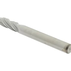 Ball End Mill: 1/4" Dia, 3/4" LOC, 4 Flute, Solid Carbide