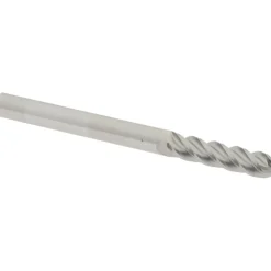 Ball End Mill: 1/8" Dia, 1/2" LOC, 4 Flute, Solid Carbide
