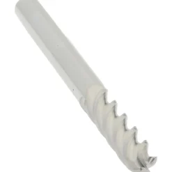 Ball End Mill: 1/8" Dia, 1/2" LOC, 4 Flute, Solid Carbide