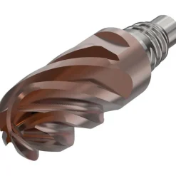 Ball End Mill Heads; Mill Dia (Inch): 1/2; Mill Dia (Decimal Inch): 0.5000; Number of Flutes: 6; Length of Cut (Inch): 1/2; Connection Type: E12; Overall Length (Decimal Inch): 1.5980; Material: Solid Carbide; Finish/Coating: HXT; Cutting Direction: Right Hand; Flute Direction: Right Hand
