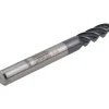 Ball End Mill: 1/4" Dia, 3/4" LOC, 4 Flute, Solid Carbide