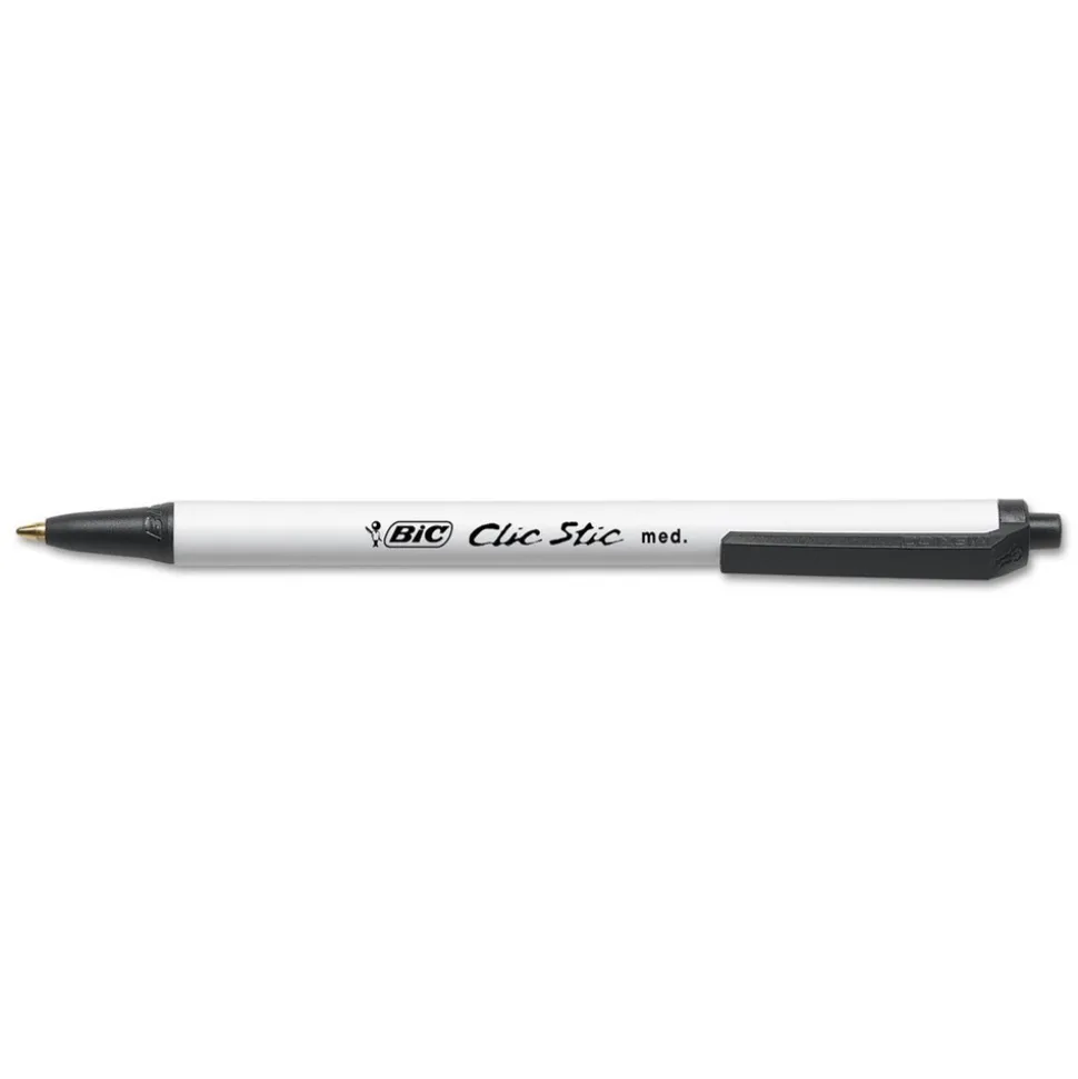 Ball Point Pen: 1 mm Tip, Black Ink