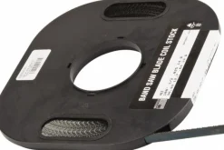 Band Saw Blade Coil Stock: 1/2" Blade Width, 100' Coil Length, 0.025" Blade Thickness, Carbon Steel