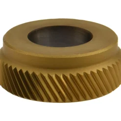 Beveled Face Knurl Wheel: 1" Dia, 90 ° Tooth Angle, 20 TPI, Diagonal, High Speed Steel