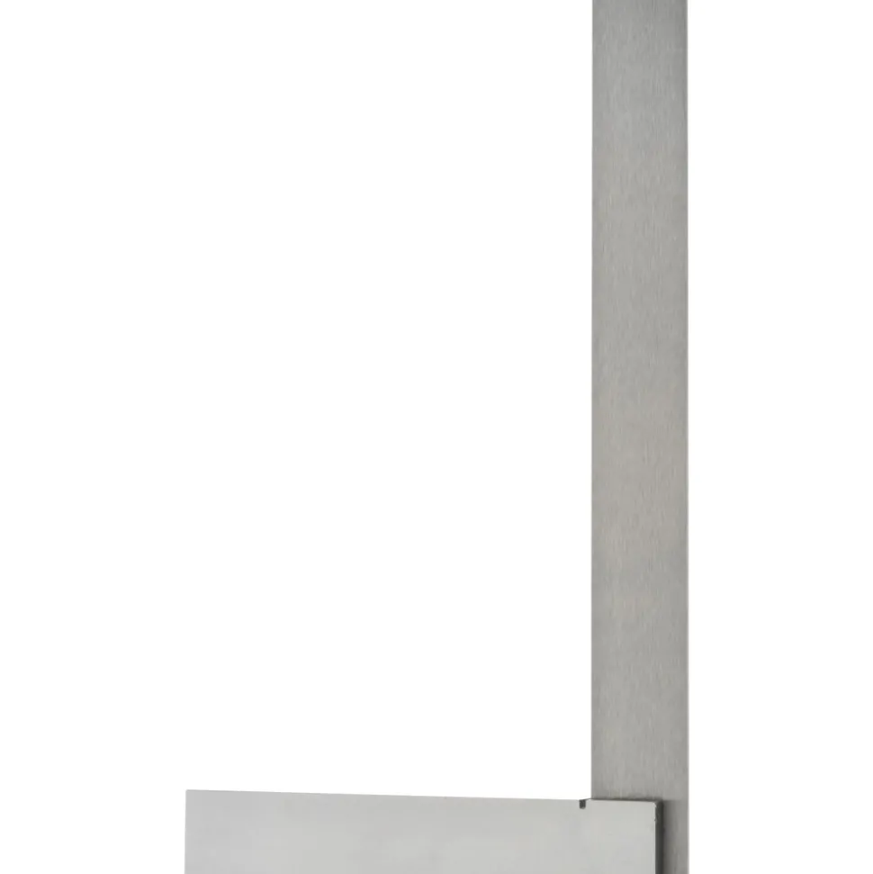 12" Blade Length, 7-1/2" Base Length Spring Steel Square