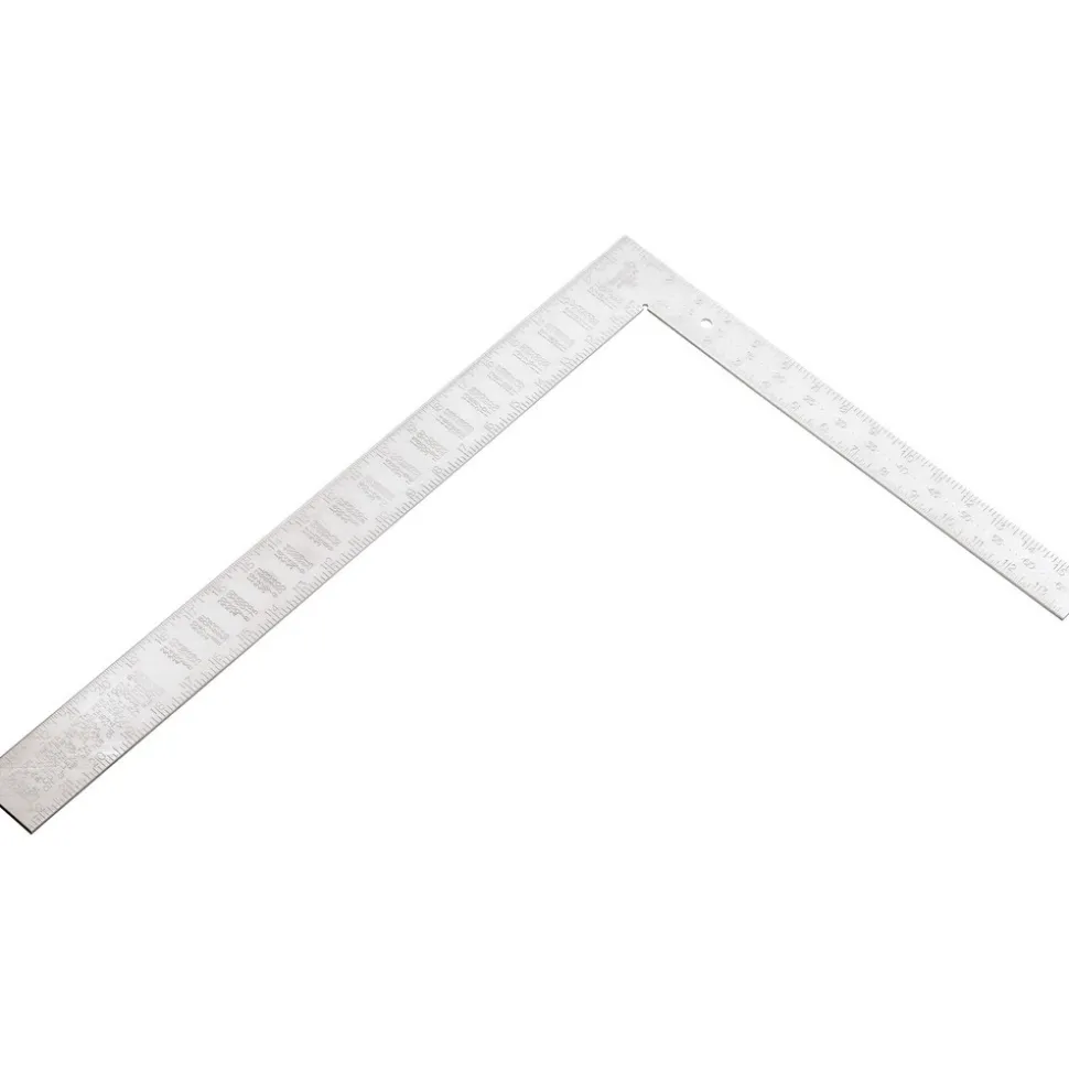 24" Blade Length x 2" Blade Width, 16" Base Length x 1-1/2" Base Width Aluminum Square