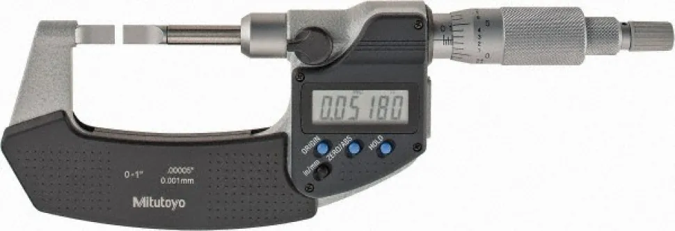 Blade Micrometer: Electronic, 1" Max (25mm)