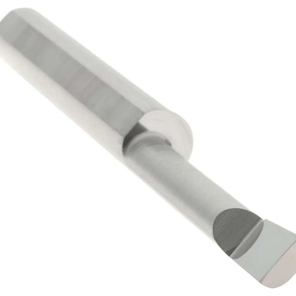 Boring Bar: 0.1800" Min Bore, 1" Max Depth, Right Hand, 1/4" Shank Dia, Submicron Solid Carbide