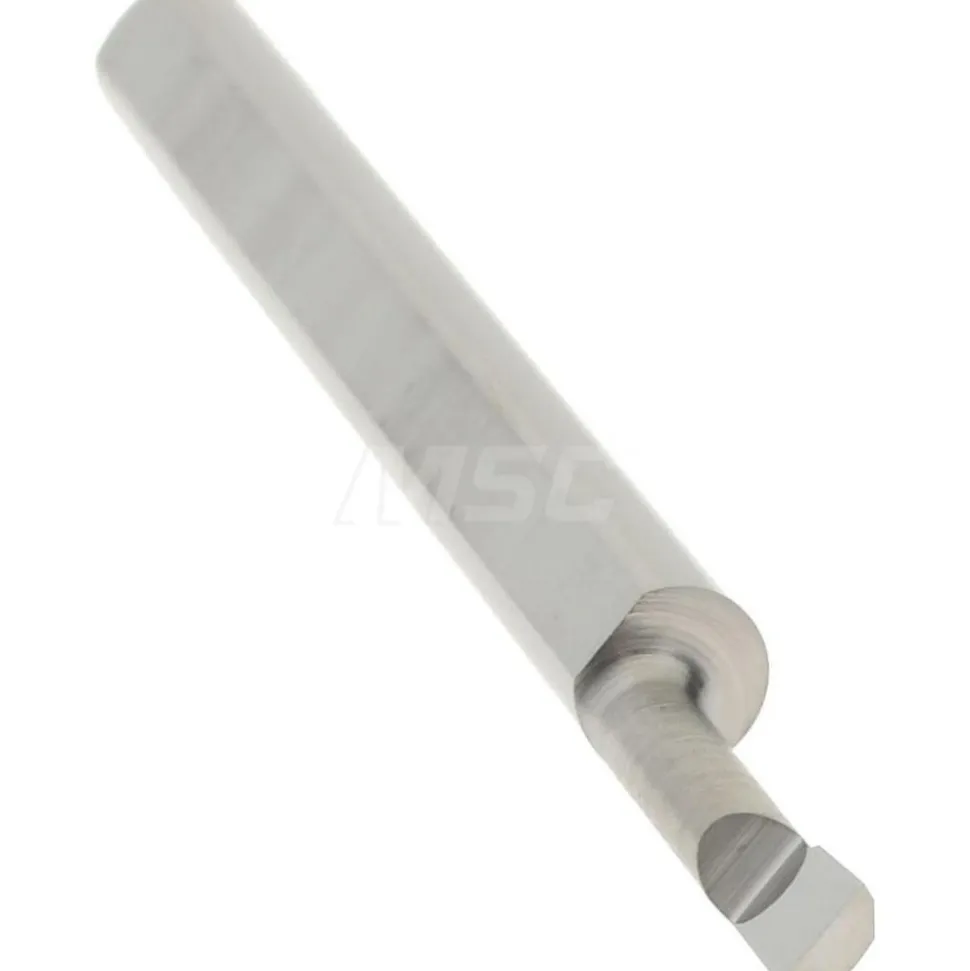 Boring Bar: 0.0800" Min Bore, 0.3000" Max Depth, Right Hand, 1/8" Shank Dia, Submicron Solid Carbide