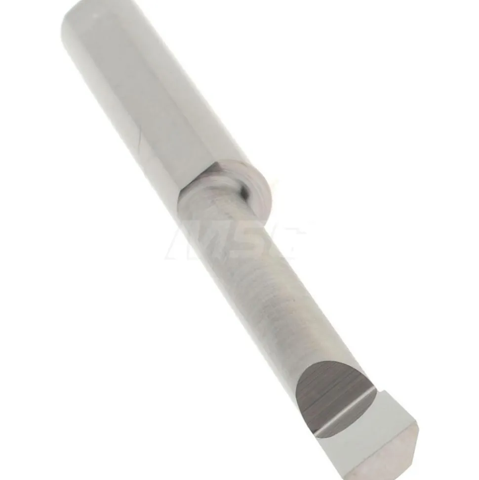Boring Bar: 0.1600" Min Bore, 1" Max Depth, Right Hand, 3/16" Shank Dia, Submicron Solid Carbide