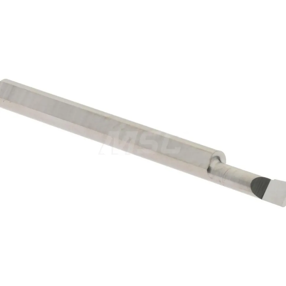 Boring Bar: 0.1000" Min Bore, 0.3000" Max Depth, Right Hand, 1/8" Shank Dia, Submicron Solid Carbide