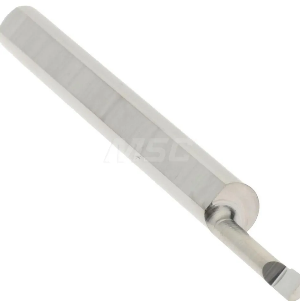 Boring Bar: 0.0600" Min Bore, 0.3000" Max Depth, Right Hand, 1/8" Shank Dia, Submicron Solid Carbide