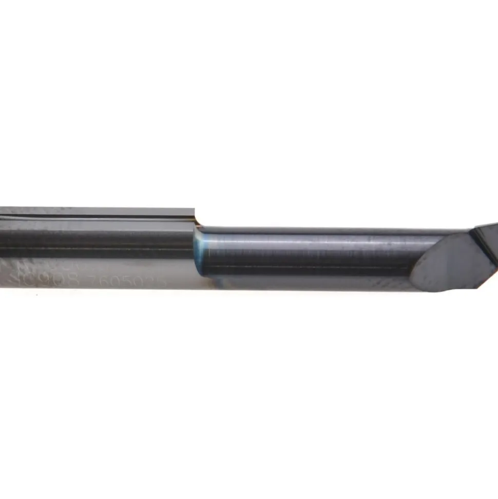 Boring Bar: 6.00 mm Min Bore, 21.00 mm Max Depth, Right Hand, 6.00 mm Shank Dia, Solid Carbide