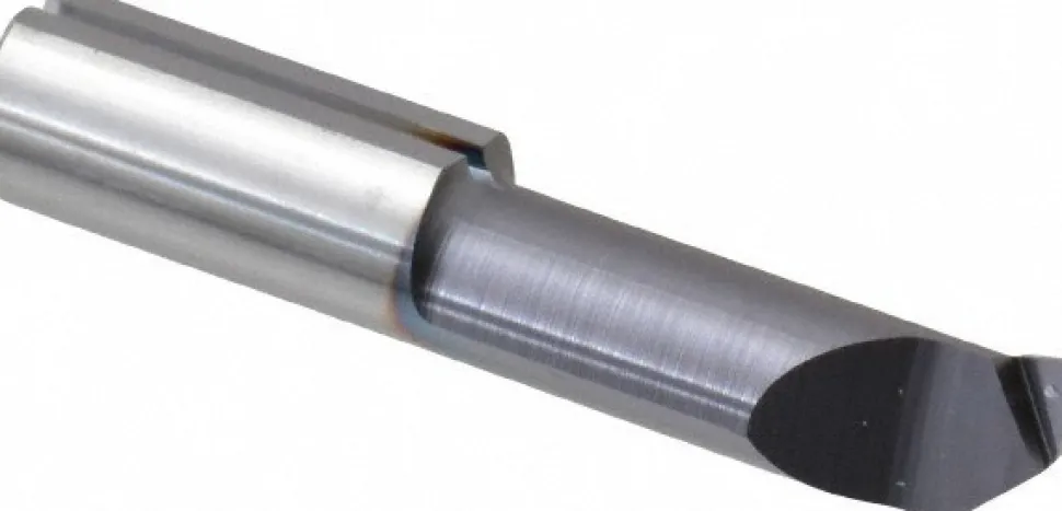 Boring Bar: 6.80 mm Min Bore, 19.00 mm Max Depth, Right Hand, 7.00 mm Shank Dia, Solid Carbide