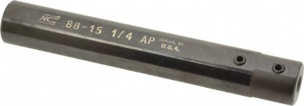 Boring Bar Sleeve: 1/4" Bore Dia, 3/4" Shank Dia