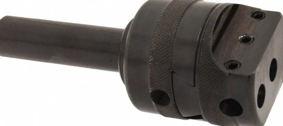 Boring Head: 2" Body Dia, 3/8" Hole Dia, Manual