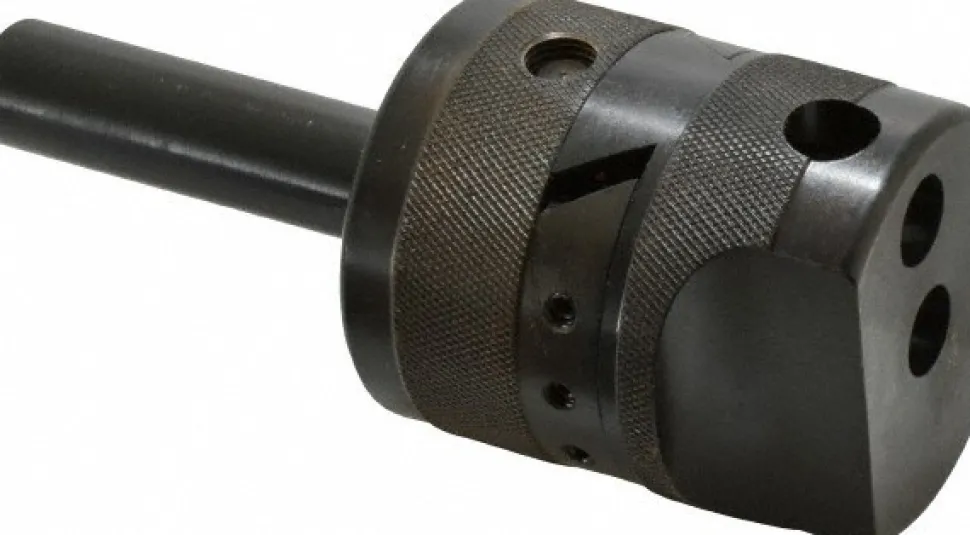 Boring Head: 2-1/2" Body Dia, 1/2" Hole Dia, Manual