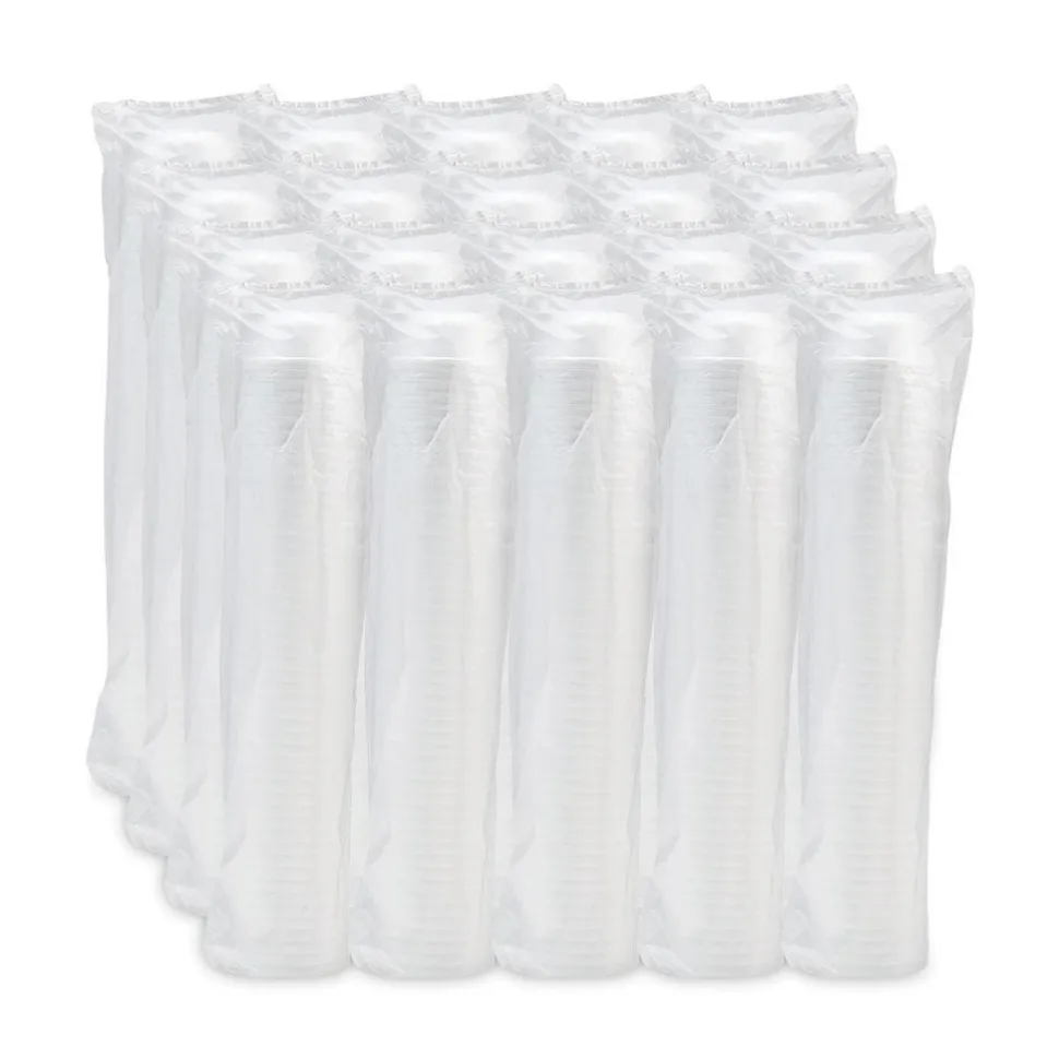 Bowls: 12 oz, Foam, White, Solid