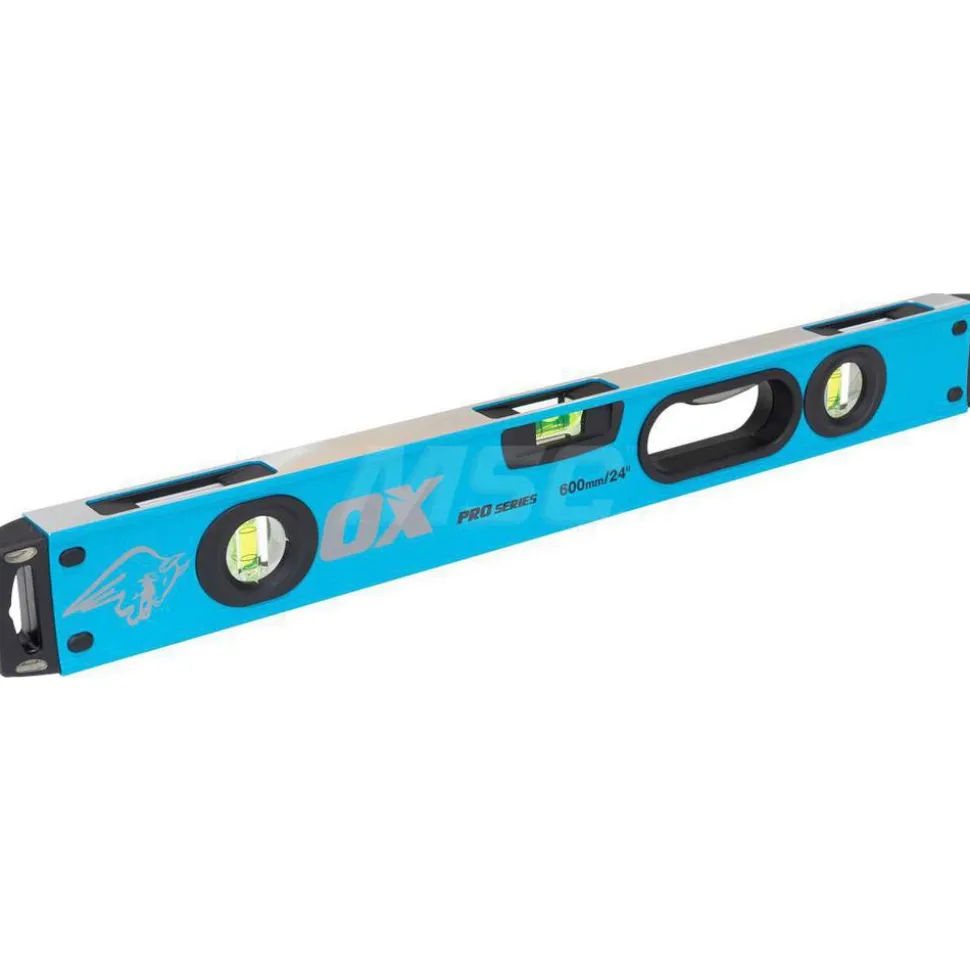 Box Beam, I-Beam & Torpedo Levels: Level Type: Box Beam; Length (Inch): 24; Magnetic: No