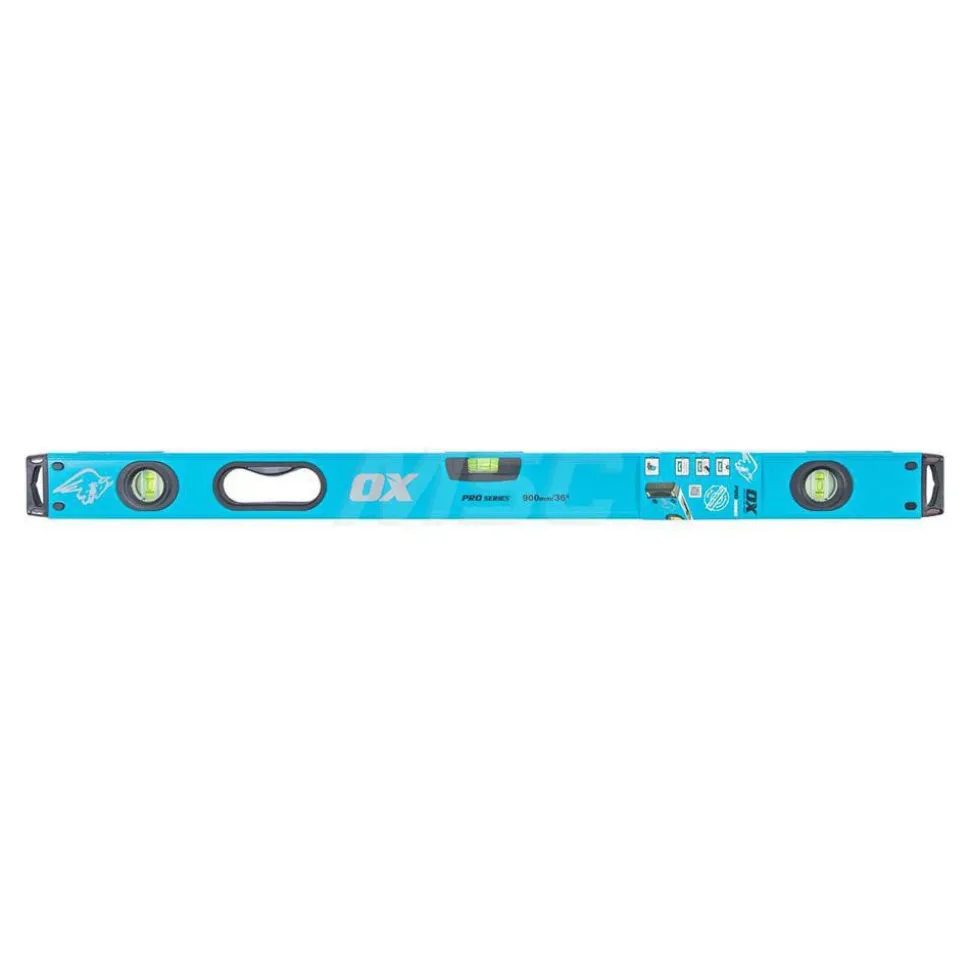 Box Beam, I-Beam & Torpedo Levels: Level Type: Box Beam; Length (Inch): 36; Magnetic: No