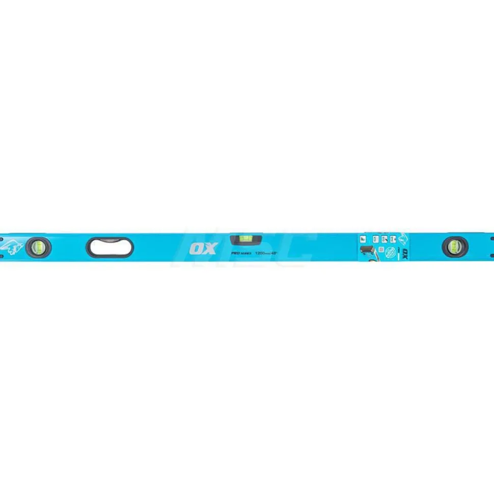 Box Beam, I-Beam & Torpedo Levels: Level Type: Box Beam; Length (Inch): 48; Magnetic: No
