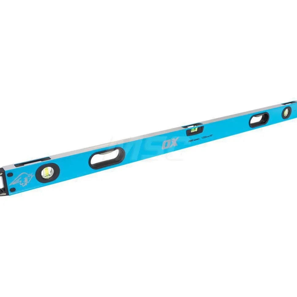 Box Beam, I-Beam & Torpedo Levels: Level Type: Box Beam; Length (Inch): 48; Magnetic: No