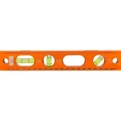 Box Beam, I-Beam & Torpedo Levels: Level Type: Torpedo; Vial Style: Bubble; Length (Inch): 9; Magnetic: No
