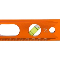 Box Beam, I-Beam & Torpedo Levels: Level Type: Torpedo; Vial Style: Bubble; Length (Inch): 9; Magnetic: No