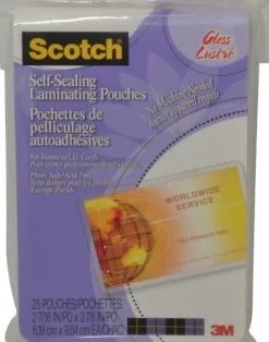 Business Card and ID Protector Plastic Pouch