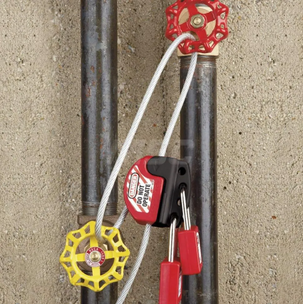6' Cable Length, 4 Lockout Points, Cable Lockout
