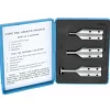 Caliper Attachment Set: 3 Pc, Use with 6" Vernier, Dial & Digital Calipers