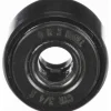 Cam Yoke Roller: Crowned, 0.25" Bore Dia, 3/4" Roller Dia, 0.5" Roller Width, Needle Roller Bearing