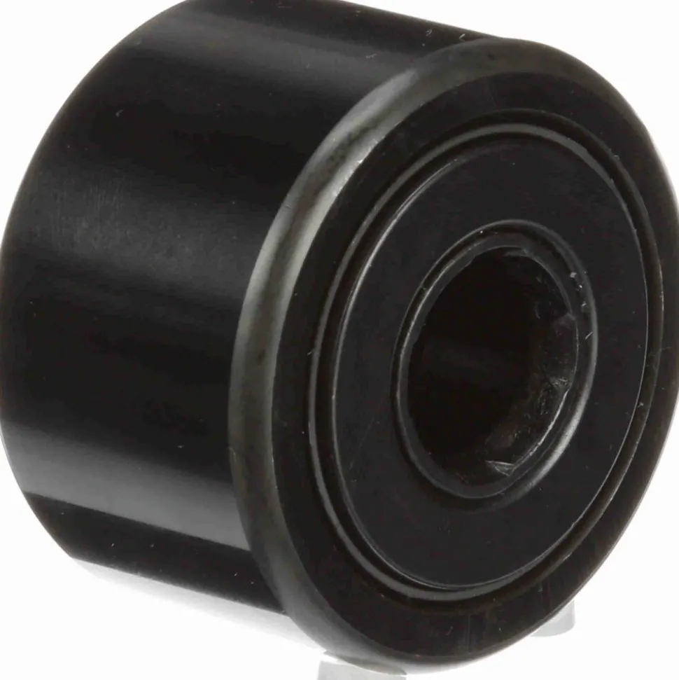 Cam Yoke Roller: Crowned, 0.625" Bore Dia, 2" Roller Dia, 1.25" Roller Width, Needle Roller Bearing