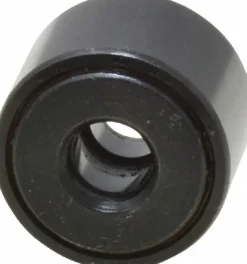 Cam Yoke Roller: Non-Crowned, 0.25" Bore Dia, 3/4" Roller Dia, 0.5" Roller Width, Needle Roller Bearing