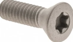 Cap Screw for Indexables: T20 Torx®, #8-32 Thread