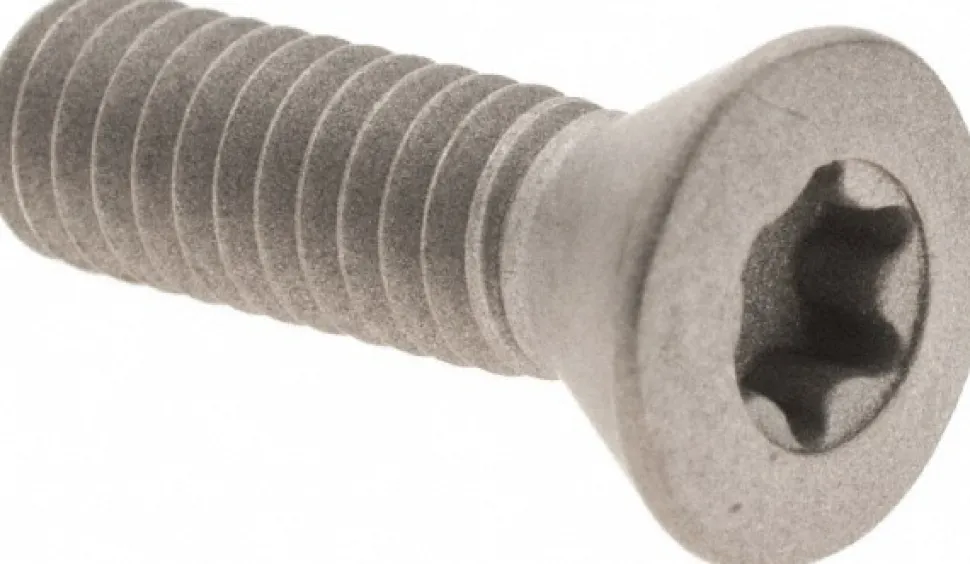 Cap Screw for Indexables: T20 Torx®, #8-32 Thread