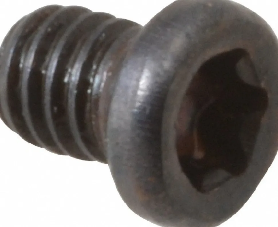 Cap Screw for Indexables: T6 Torx®, #1-72 Thread