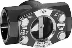 Carbon Steel Body Visi-Flo Sight Flow Indicator: 1/2", 200 psi