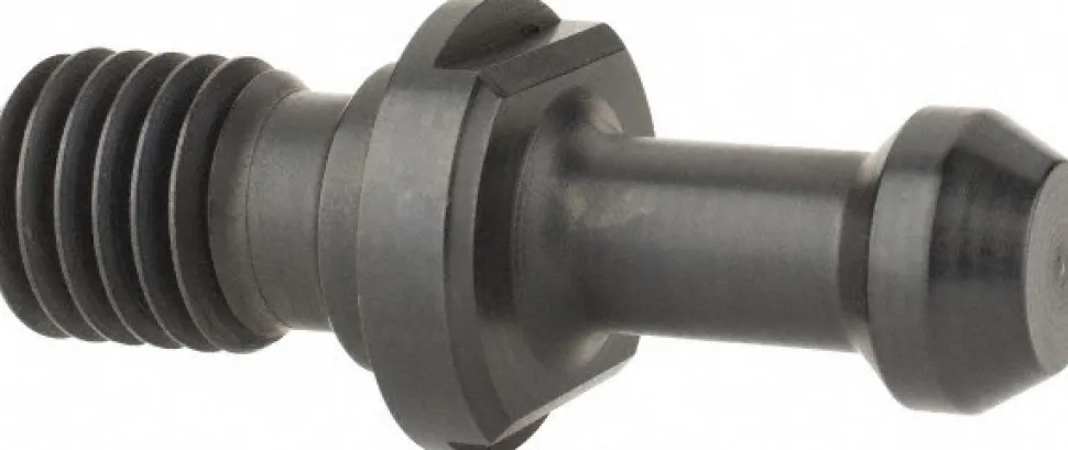 CAT40 Retention Knob: 5/8-11 Thread Size, 45.00 deg Angle Radius, 0.5880" Knob Dia