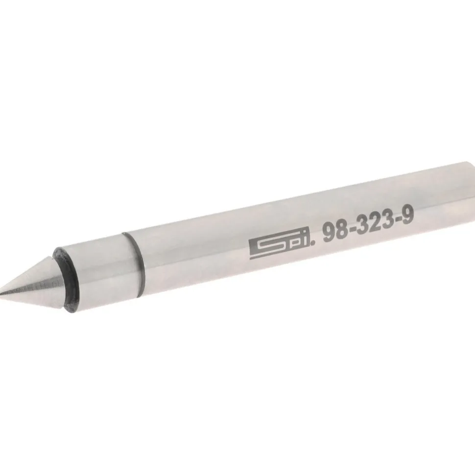 Center Finder: 0.2" Head Dia, 3/8" Shank Dia, Mechanical