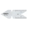 Center Gages: Type: Center Gage; Angle: 60.00; Graduation (Inch): 0.50; 1.00