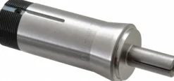 5C Expanding Collet: 1/2" Head Dia, 1" Head Length, 0.0005" TIR, Steel