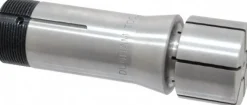 5C Expanding Collet: 1-1/2" Head Dia, 1" Head Length, 0.0005" TIR, Steel