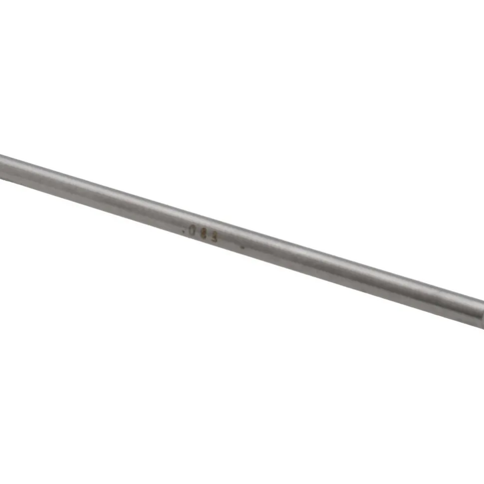 Class ZZ Minus Plug & Pin Gage: 0.0830" Dia, 2" OAL