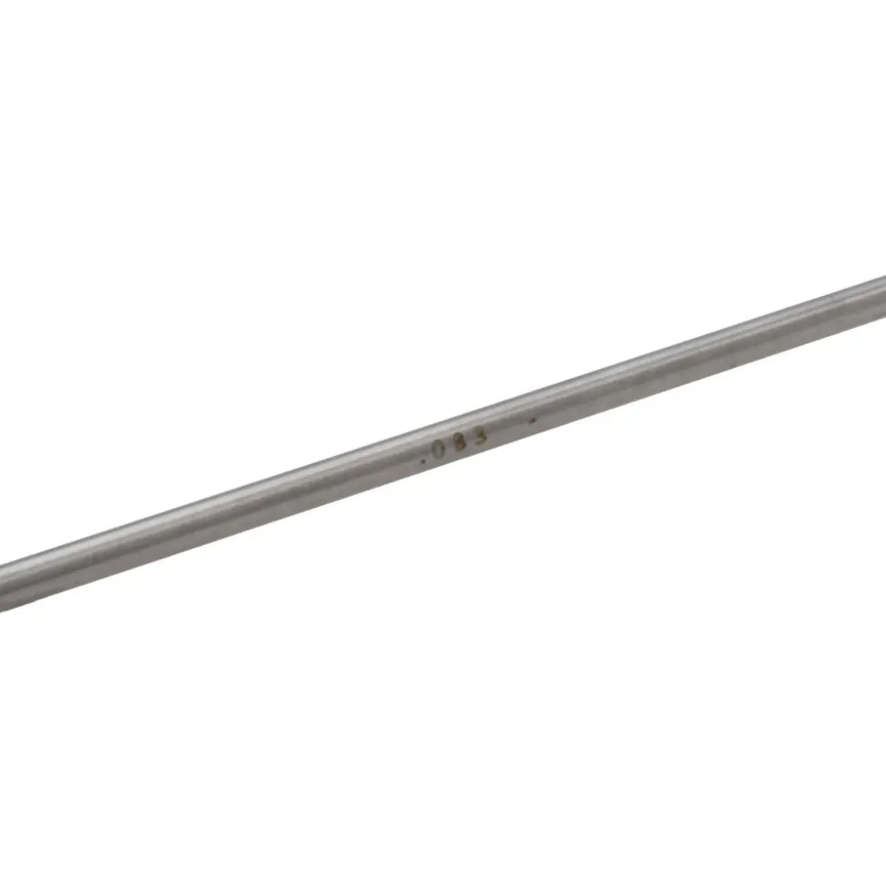 Class ZZ Minus Plug & Pin Gage: 0.0830" Dia, 2" OAL