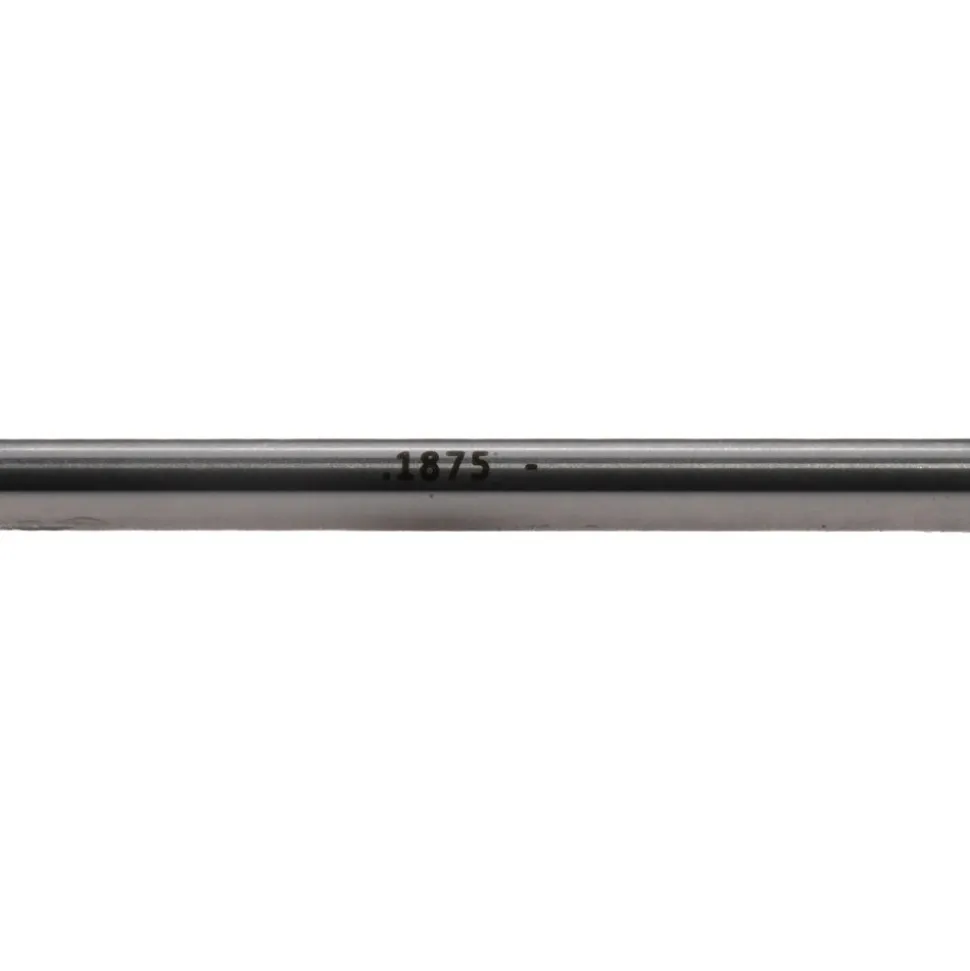 Class ZZ Minus Plug & Pin Gage: 0.1875" Dia, 2" OAL