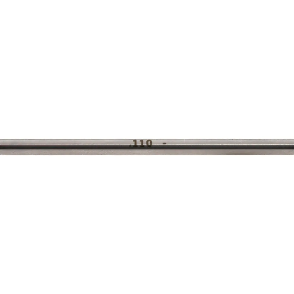 Class ZZ Minus Plug & Pin Gage: 0.1100" Dia, 2" OAL