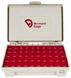 Class ZZ Plug Gage Set: 0.011 to 0.06" Range, 50 Pc